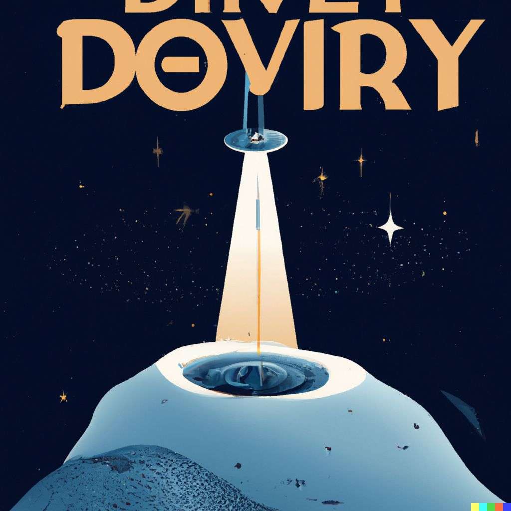 the discovery of gravity, travel poster